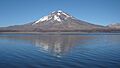 Volcan Maipo et sa Lagune