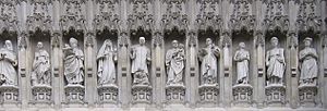 Archivo:Westminster Abbey - 20th Century Martyrs