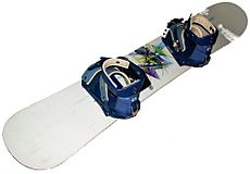 Archivo:White-Snowboard-With-Bindings