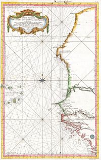 Archivo:1865 Bellin Sea Chart of Western Africa ( Senegal, Gambia, Guinea, etc.) - Geographicus - WestAfrica2-bellin-1765
