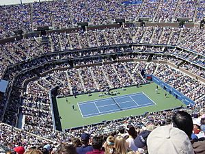 Archivo:Arthur ashe stadium interior