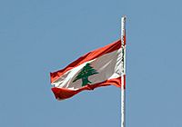 Archivo:Beiteddine - drapeau libanais