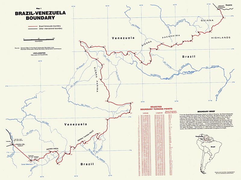 Brazil-Venezuela border