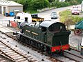 Churston 4588 outside workshop