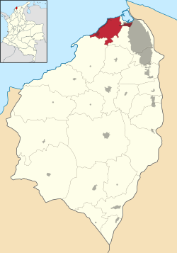 Puerto Colombia ubicada en Atlántico (Colombia)