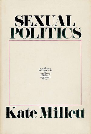 Archivo:Cover of Kate Millett's Sexual Politics book - PD-simple