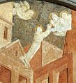 Donatello, storie di san giovanni evangelista, ascensione di s.g., 1434-43 dettaglio2