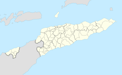 Baucau ubicada en Timor Oriental