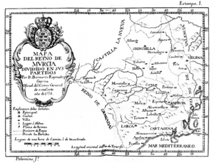 Archivo:Estampa 1-Tomo I-Mapa del Reyno de Mvrcia