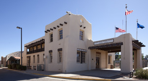 Archivo:Exterior, Border Patrol Station, Naco, Arizona LCCN2010719670