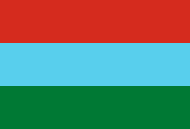 Flag of Sacabamba, Bolivia