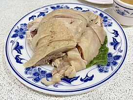 Food 醉雞, 清炒鱔糊, 麵托鱈魚, 雪菜百頁, 蔥開煨麵, 川揚郁坊小館, 台北, 台灣, Taipei, Taiwan (46339220145).jpg