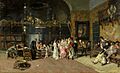 Fortuny - La Vicaría (Museo Nacional de Arte de Cataluña, 1870. Óleo sobre tabla, 60 x 93,5 cm)