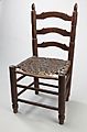 French Colonial Style Slat Back Chair