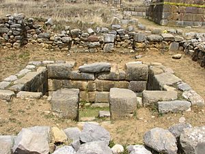 Huánuco Pampa Archaeological site - bath