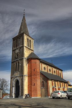 L'église Saint Laurent, Ponson-Dessus.jpg