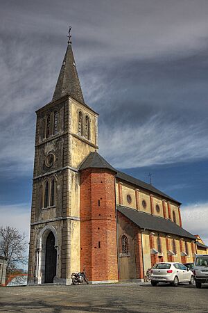 Archivo:L'église Saint Laurent, Ponson-Dessus