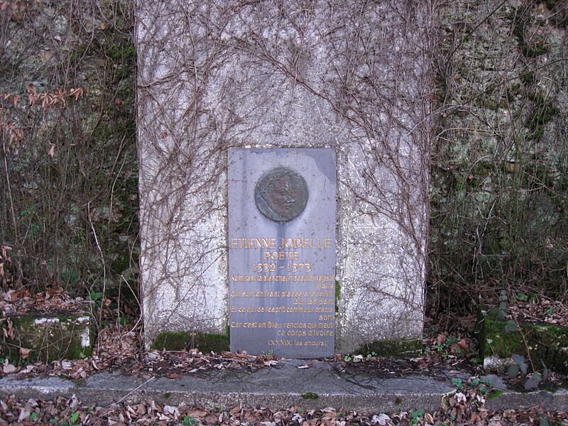 La Houssaye-en-Brie Étienne Jodelle stèle