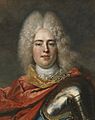 Largilliere-Auguste keurvorst von saksen 1715