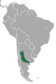 Lesser Fairy Armadillo area