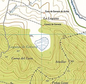Archivo:Maar de Hoya de Cervera. MTN25-0811c1-2009-Granatula de Calatrava. © Instituto Geográfico Nacional (cropped)