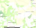 Map commune FR insee code 64031