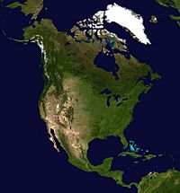 Archivo:North America satellite orthographic
