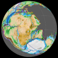 Opening of western Indian Ocean 150 Ma