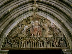 Pamplona - San Cernin o San Saturnino, pórtico gótico 05