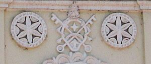 Archivo:Pope Gregorio X coat of arms Honduras