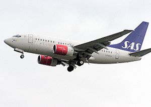 Archivo:SAS Scandinavian Airlines B737-683 (LN-RPA) at London Heathrow Airport