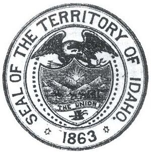 Archivo:Seal of Idaho (1863–1866)