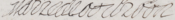 Firma de María de Borbón-Soissons