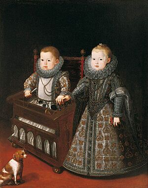 Archivo:The Infantes Don Alfonso el Caro and Ana Margarita