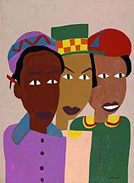 Archivo:Three Friends, by William H. Johnson
