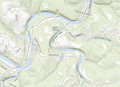 Topo Map Camp Mystic Cypress Lake - NMV
