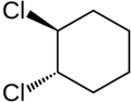 Trans-1,2-dichlorocyclohexane-2D-skeletal.svg