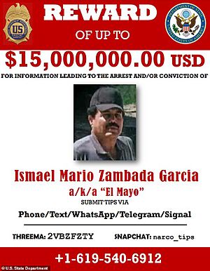 Archivo:Wanted poster of Ismael "El Mayo" Zambada