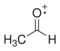 Acetaldehyde-radical-2D-structure