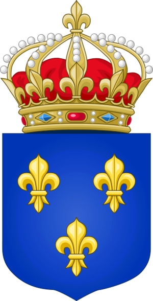 Archivo:Arms of the Kingdom of France