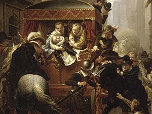 Archivo:Assassinat d’Henri IV et arrestation de Ravaillac