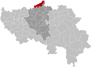 Archivo:Bassenge Liège Belgium Map