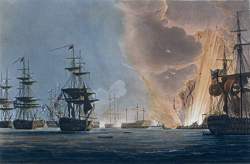 Battle of the Nile, Whitcombe