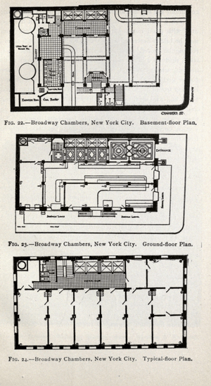 Archivo:Broadway Chambers Building floor plans