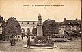 Brunclair - TROYES - Le Monument des Enfants de l'Aube et la Gare