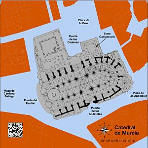 Archivo:Catedral de Murcia - Plano