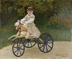 Archivo:Claude Monet - Jean Monet on his Hobby Horse