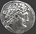 Coin of Ptolemy VII Neos Philopator (cropped)