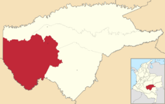 Colombia - Guaviare - Calamar.svg