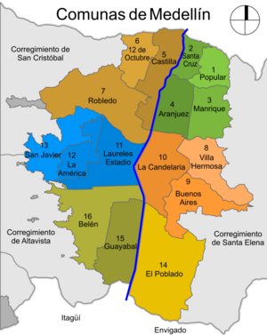 Archivo:Comunas de Medellin